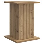 vidaXL Support de Plante 2 pièces Chêne artisanal 30 5 x 30 x 43 cm