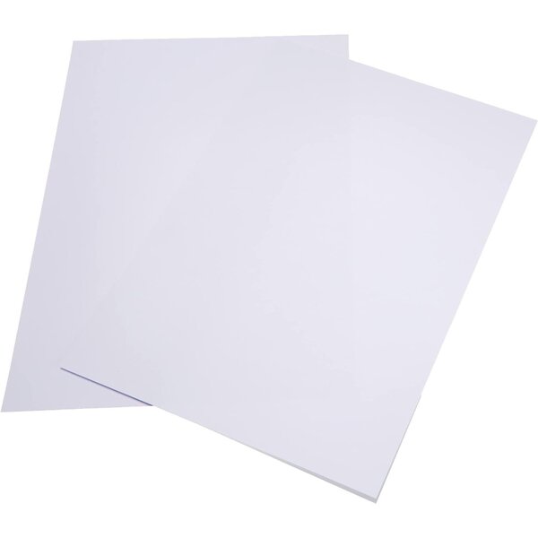 Ramette 250 Feuilles Papier 200g A3 420x297 mm Couché Brillant Blanc CLAIREFONTAINE