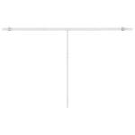 vidaXL Auvent automatique sur pied 400x350 cm Crème