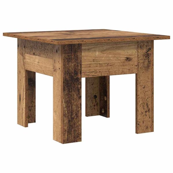 vidaXL Table basse Bois ancien 55 x 55 x 42 cm Bois d'ingénierie