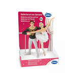 Poupée Ballerine Papo avec Danseur - Un Duo Éblouissant pour les Amateurs de Danse