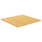 vidaXL Dessus de table 80x80x1 5 cm bambou
