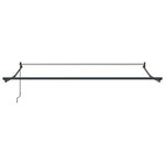 vidaXL Auvent rétractable anthracite/blanc 3x2 5 m tissu et aluminium