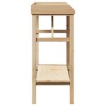 Table de rempotage de jardin vidaXL 75x40x90 cm en bois de pin massif