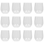 vidaXL Verres à thé double paroi 12 Pièces 320 ml