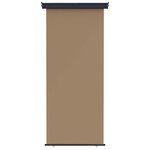 vidaXL Store latéral de balcon 100 x 250 cm 100  polyester fer acier