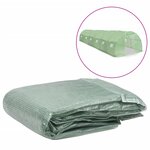 vidaXL Couverture de remplacement de serre (27 m²) 300x900x200 cm Vert