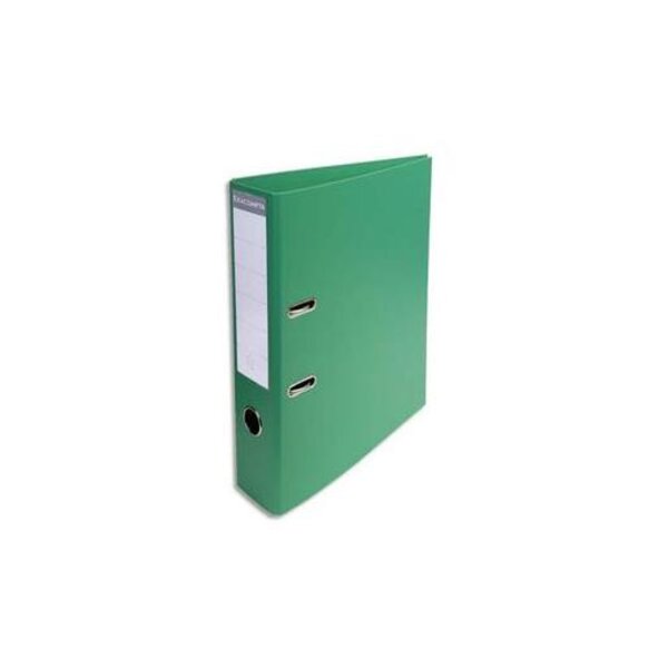 Classeur à levier PVC A4 dos de 70mm. - Vert EXACOMPTA