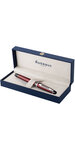 Waterman expert stylo roller  rouge foncé  recharge noire pointe fine  coffret cadeau