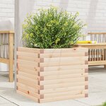 vidaXL Jardinière 50x50x45 5 cm bois de pin massif