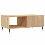 vidaXL Table basse Chêne sonoma 90x50x36 5 cm Bois d'ingénierie