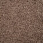 vidaXL Chaises pivotantes à manger lot de 2 marron tissu