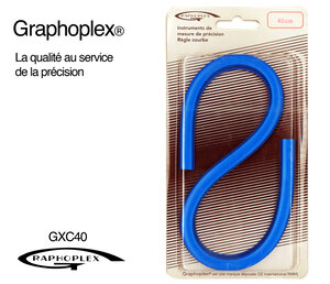 Règle courbe flexible 40cm