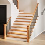 vidaXL Marches d'escalier 16 Pièces marron clair 120x30x2 cm chêne massif