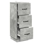 vidaXL Armoire à tiroirs 33 x 34 5 x 87 cm Bois d'ingénierie