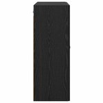 vidaXL Meuble mural Chêne noir 69 5 x 34 x 90 cm Bois d'ingénierie