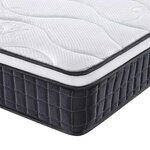 vidaXL Matelas à ressorts bonnell moyen 140x200 cm