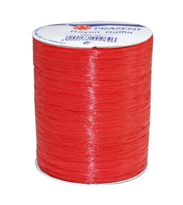 Le raphia kraftel  rayon-raffia 100-m-bobine rouge
