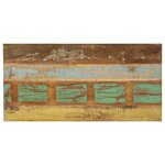 vidaXL Table à manger 120x60x76 cm Bois de récupération massif