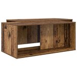 vidaXL Ensemble de tables basses 2 Pièces Bois ancien Bois d'ingénierie