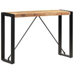 vidaXL Table console 110x35x76 cm Bois de manguier massif