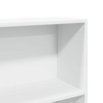 vidaXL Bibliothèque blanc 80x24x176 cm bois d'ingénierie