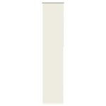 vidaXL Store enrouleur occultant blanc cassé 40x210 cm largeur tissu