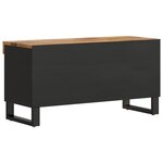 vidaXL Meuble TV 85x33x43 5 cm bois massif de manguier