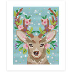 Jeu créatif - Diamond painting - Cerf - Enfant - Dès 8 ans - Janod