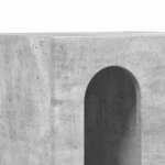 vidaXL Table de chevet 2 Pièces Gris béton 40 x 35 x 50 cm