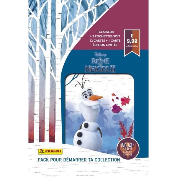 LA REINE DES NEIGES 2 Classeur + 2 pochettes