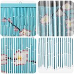 vidaXL Rideau de porte anti-insectes multicolore 200 x 90 cm Bambou