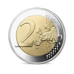 Pièce de monnaie 2 euro commémorative France 2022 BE - Programme Erasmus