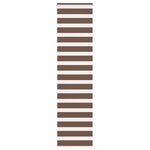 vidaXL Store zèbre marron 65x230 cm largeur du tissu 60 9 cm polyester