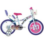 Dino bikes vélo pour enfants lol violet 16