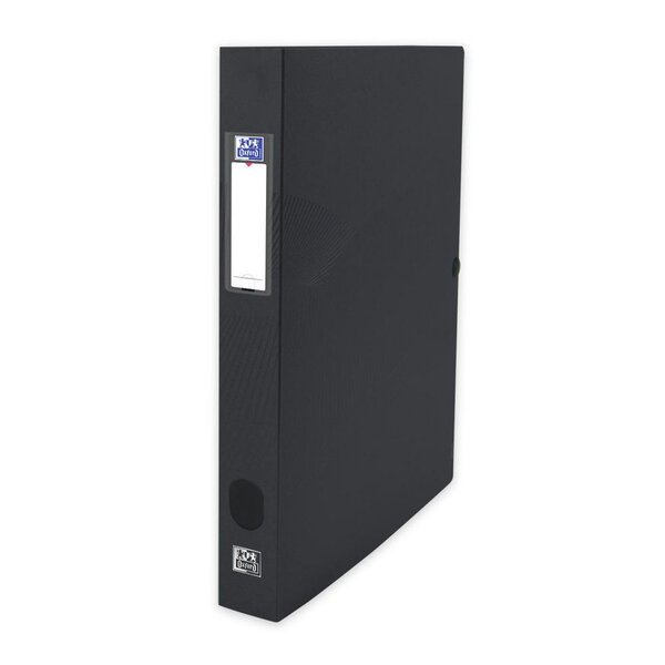 Boîte de classement Osmose 24X32, dos de 4 cm en polypropylène opaque - Noir