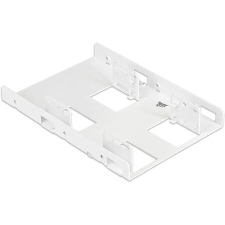 CORSAIR Dual 2.5 SSD to 3.5 Mounting Bracket - Blanc (CSSD-BRKT2W)