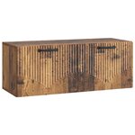 vidaXL Meuble TV mural Bois ancien 78 5 x 31 x 30 cm Bois d'ingénierie