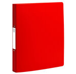 Classeur 2 anneaux 30 mm polypropylène Opaque rigide - A4 maxi  rouge x 10 EXACOMPTA