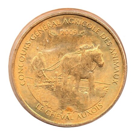 Mini médaille monnaie de paris 2009 - concours général agricole des animaux