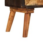 vidaXL Buffet Bois massif de manguier 85 x 30 x 75 cm