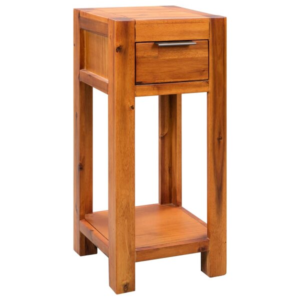 vidaXL Table d'appoint Bois d'acacia massif 30 x 30 x 70 cm