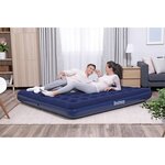 Bestway Lit gonflable floqué 203 x 183 x 22 cm 67004