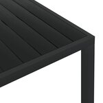 vidaXL Ensemble à manger de jardin coussins 9Pièces Résine tressée Gris
