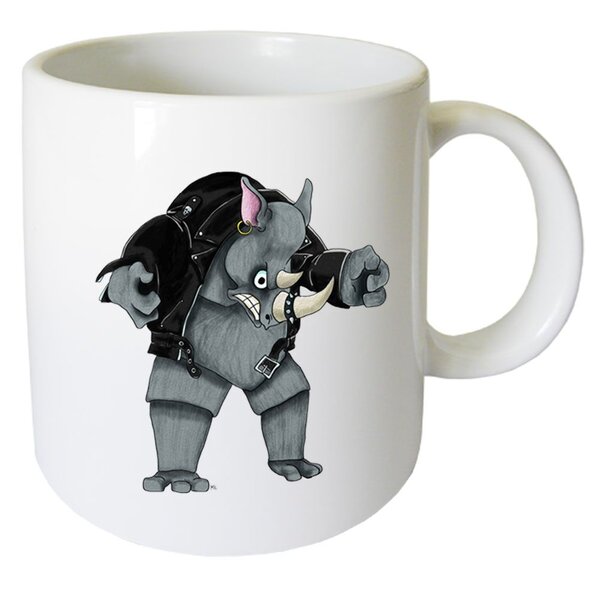 Tasse en céramique rhino by cbkreation