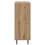 vidaXL Buffet Chêne artisanal 69 5 x 34 x 90 cm Bois d'ingénierie