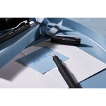Stylo bille et stylo plume Faber-Castell Poly Pen avec pointe B - Clip métal - Noir