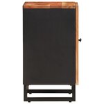 vidaXL Armoire de salle de bain 38x33x58 cm bois massif d'acacia