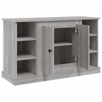 vidaXL Buffet Sonoma gris 100x35 5x60 cm Bois d'ingénierie