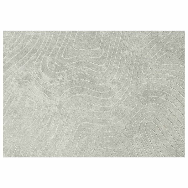 vidaXL Tapis de surface PALMERAS Vert 120 x 170 cm Polyester
